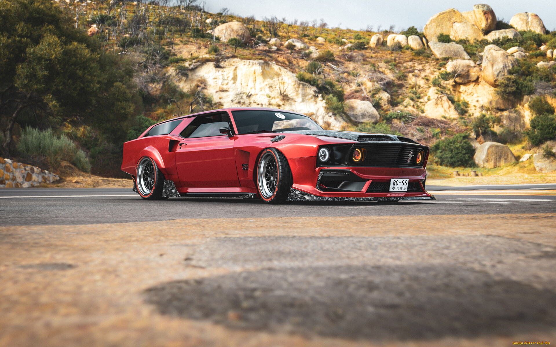 ford mustang boss 429, , 3, ford, mustang, boss, 429, shooting, brake, tuning, car, , 